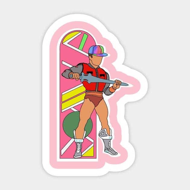 Marty McHe-Man Sticker by Sttugzart